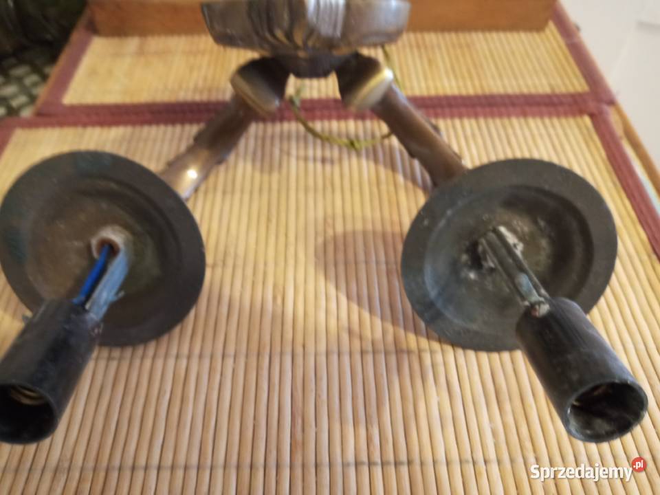 Stary kinkiet świecznik Szczecinek