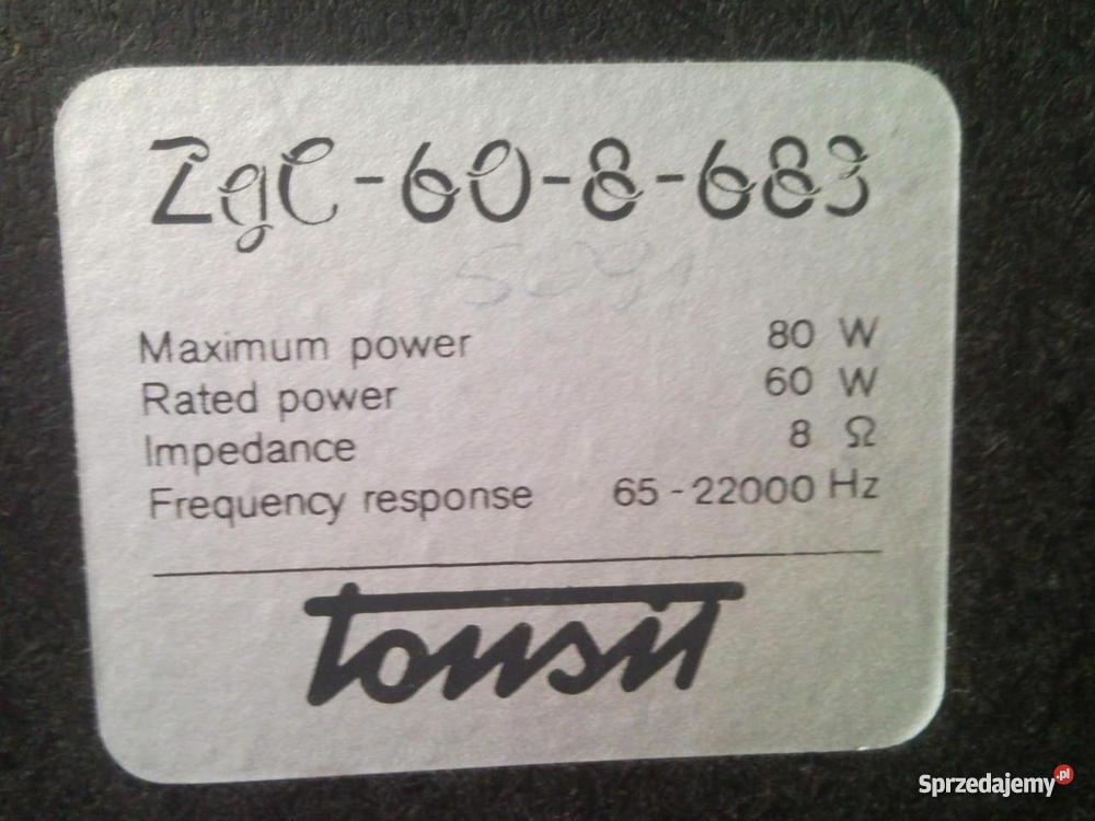 Głośniki Tonsil MILDTON 80 W