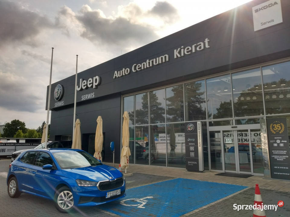 koda Fabia 10 TSI 110 kamera tempomat led śląskie Tychy