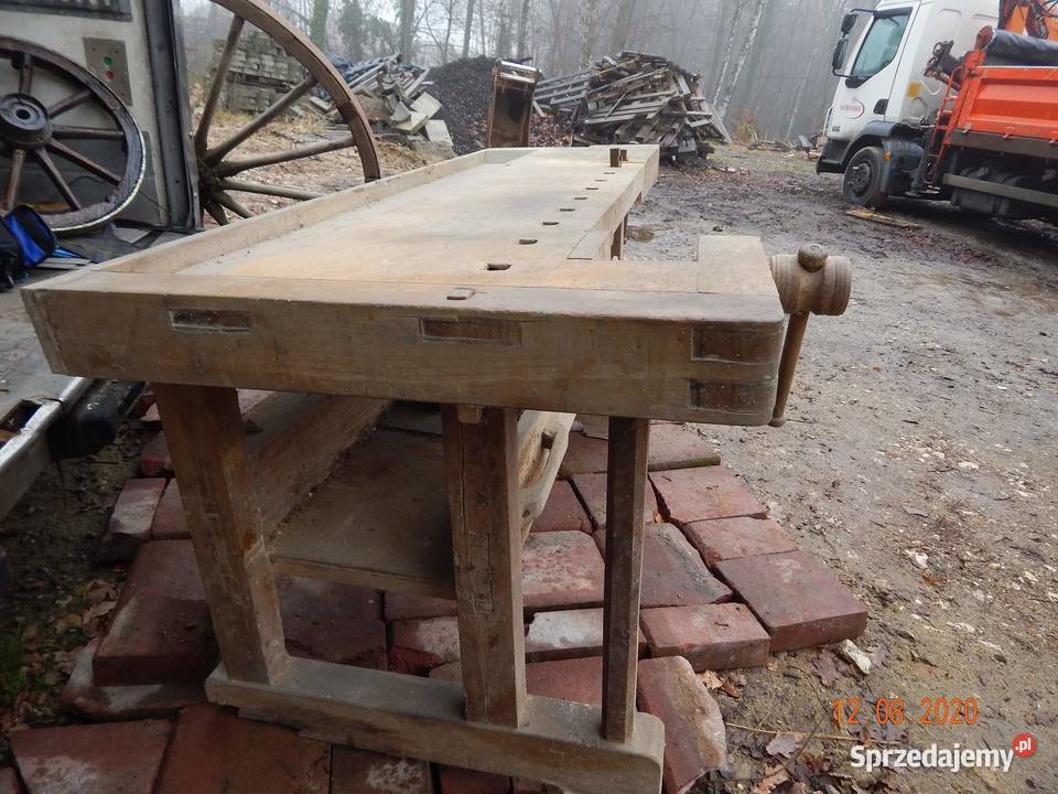 Warsztat stolarski drewniany stary zabytkowy Konary