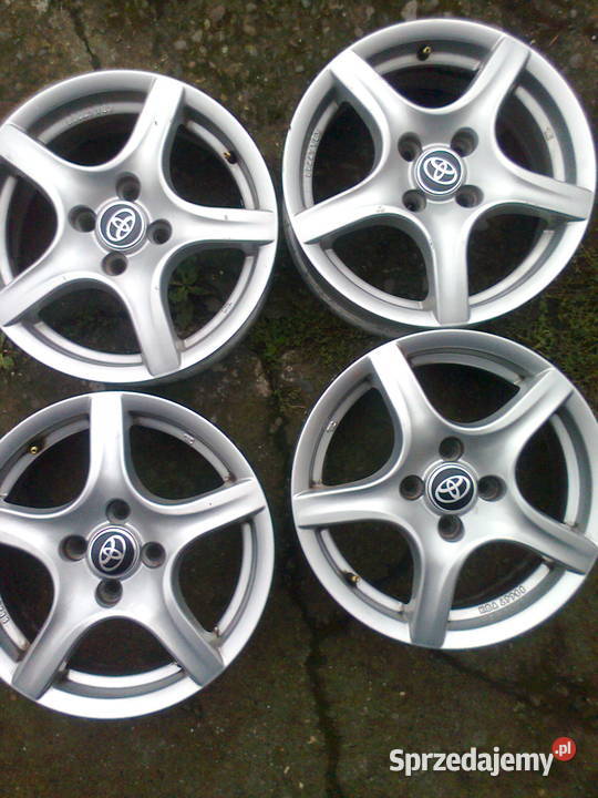 felgi aluminiowe 15 Toyota Yaris Hyundai i10 i20 Jarosław sprzedam