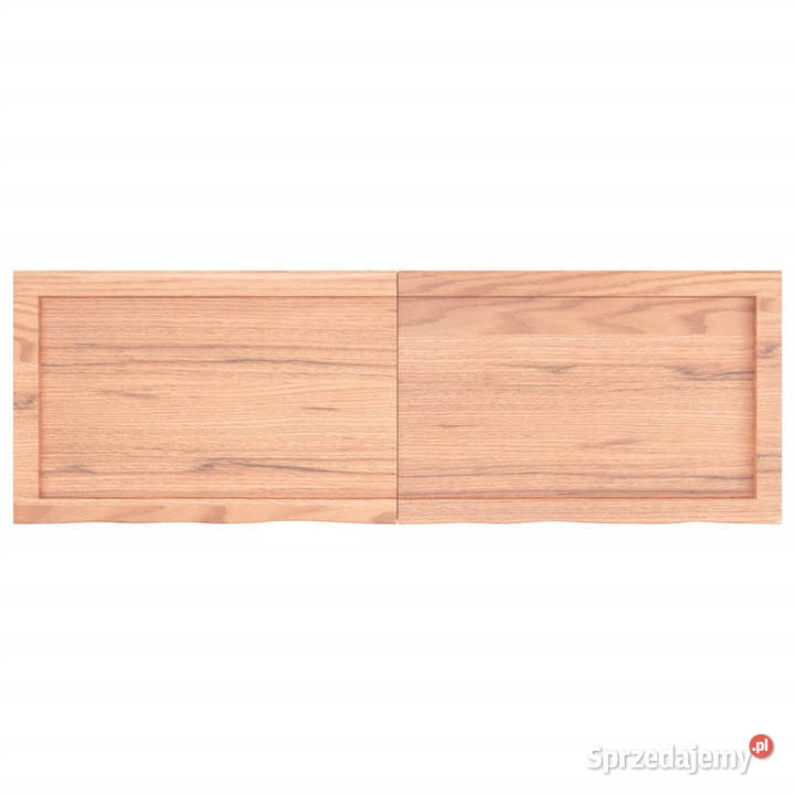 Półka brązowa 120x40x24 lakierowane lite drewno mazowieckie Warszawa
