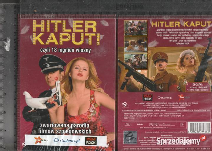 Hitler Kaput SiemienowiczKryłow DVD mazowieckie Pruszków
