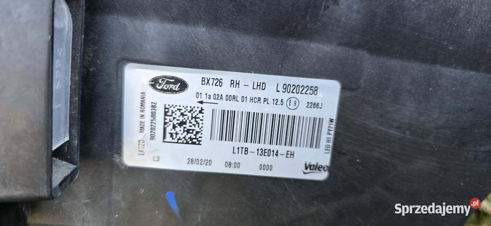 Lampy lewa prawa puma Lublin