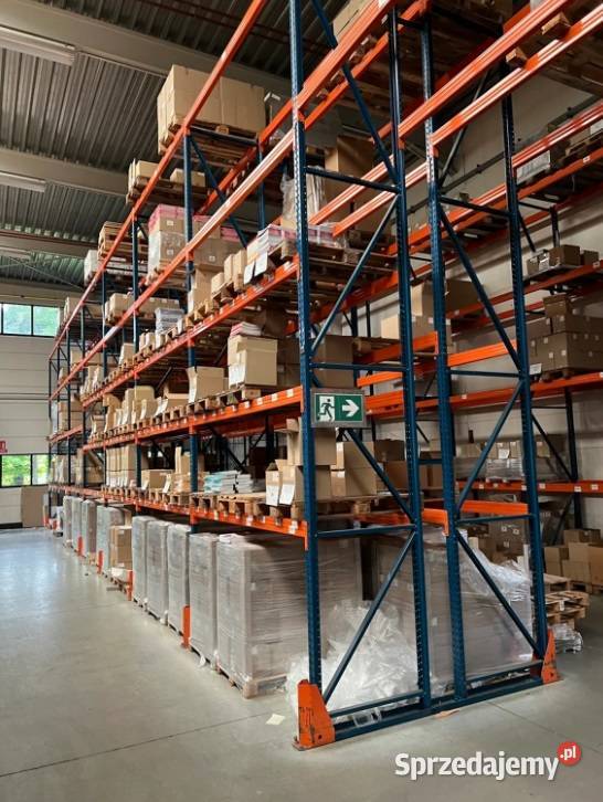 Regały paletowe regał paletowy używane wielkopolskie Radomierz