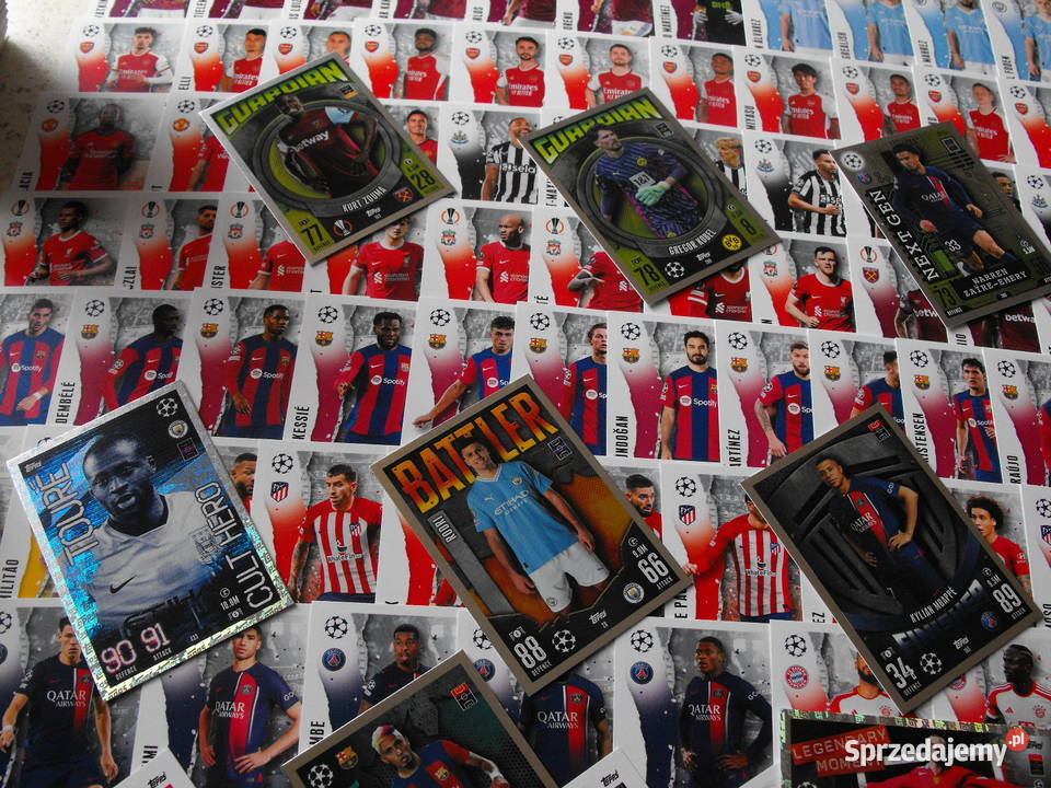 topps Match Attax 202324 MEGA zestaw 280 kart Mykanów