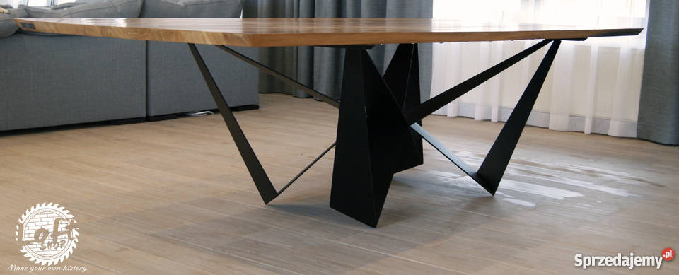 Ekskluzywny stół loftowy INDUSTRIALNY DIAMOND dolnośląskie Wrocław