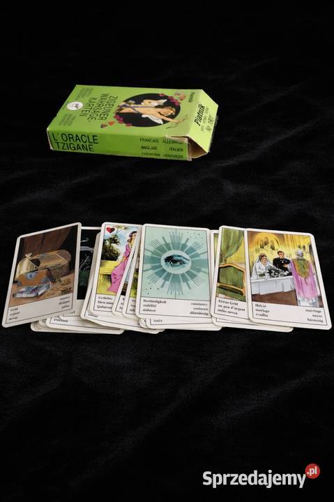 Karty do wróżenia org Lenormand Wrocław sprzedam