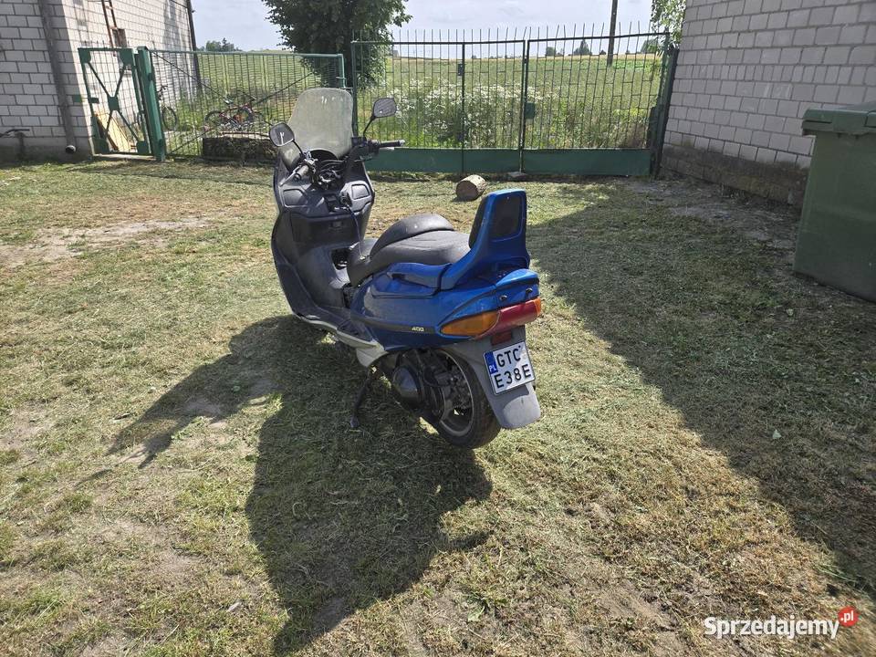 Suzuki Burgman an400 Sprawny do poprawek Topólka
