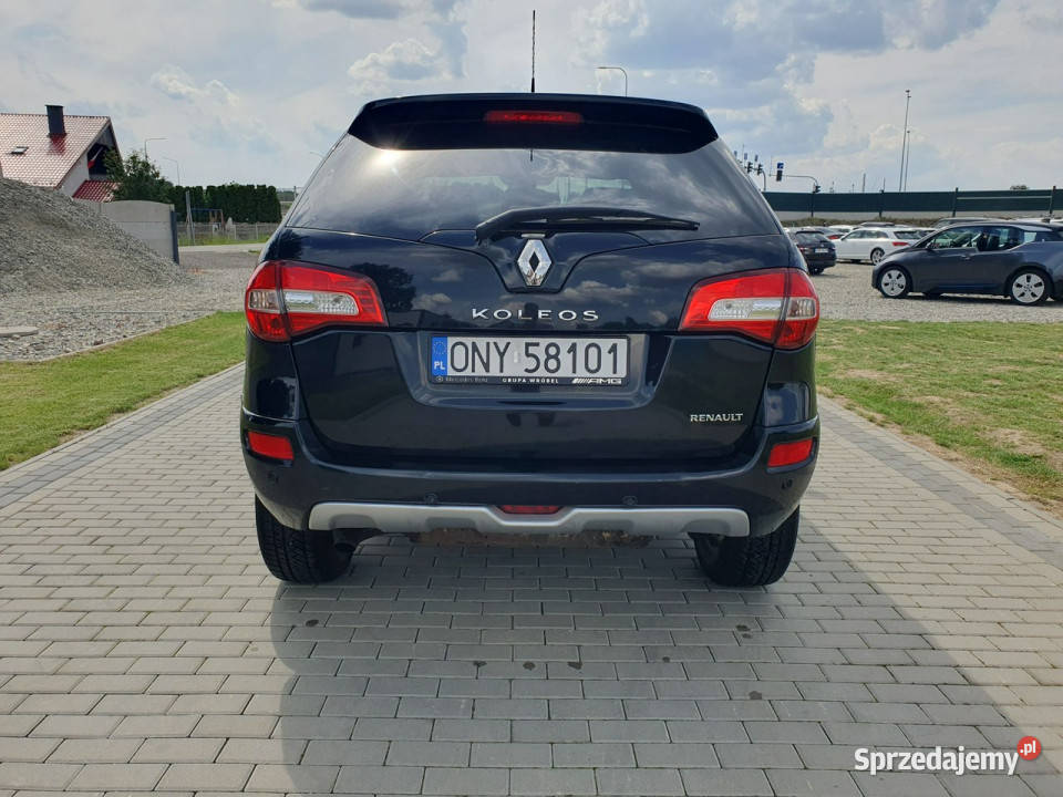 Renault Koleos 20dci 150 4X4 Automat Skóra Klima napęd 4x4 Strobice