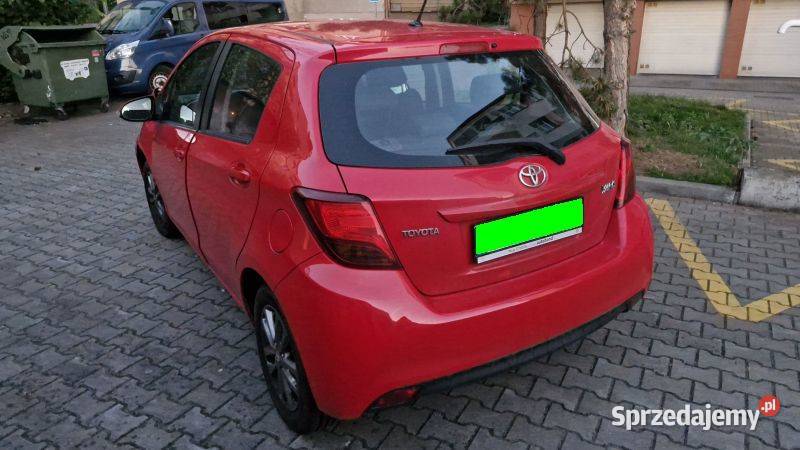toyota yaris 92015 10 benzyna 51kw 56000