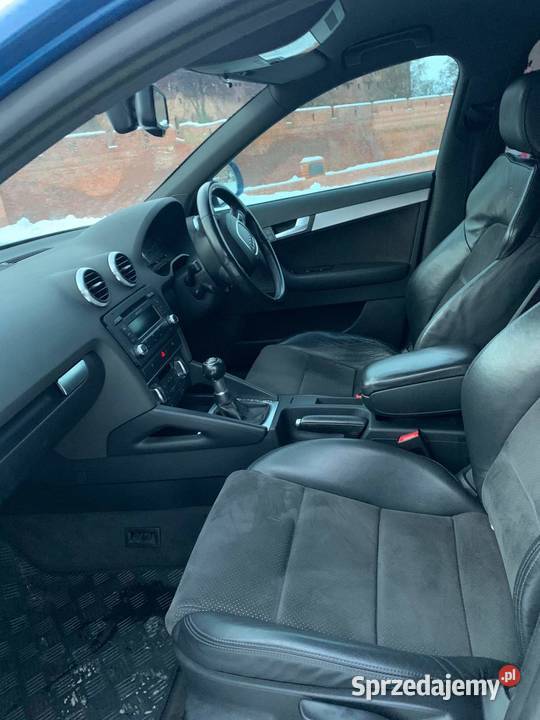 Audi A3 8p LIFT 20T 200 SLINE Anglik elektryczne szyby Malbork