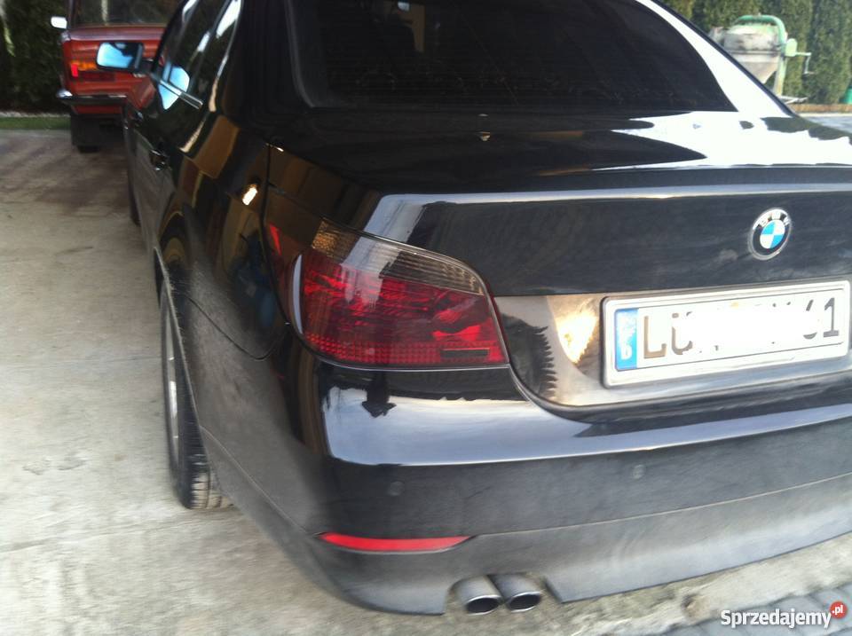 BMW E60 laserowane oryginalnelampy tylneKomplet Sulmierzyce