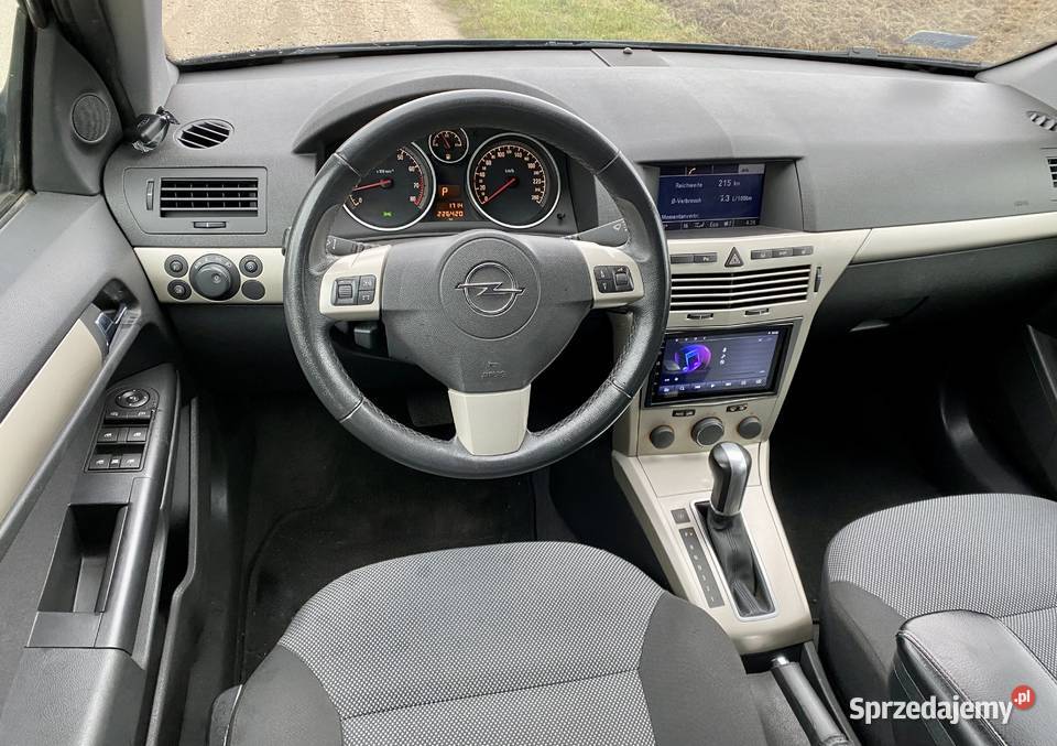 Opel Astra H AUTOMAT 18 Benzyna moc 140 Super elektrochrom. lusterko wst. Wieliszew