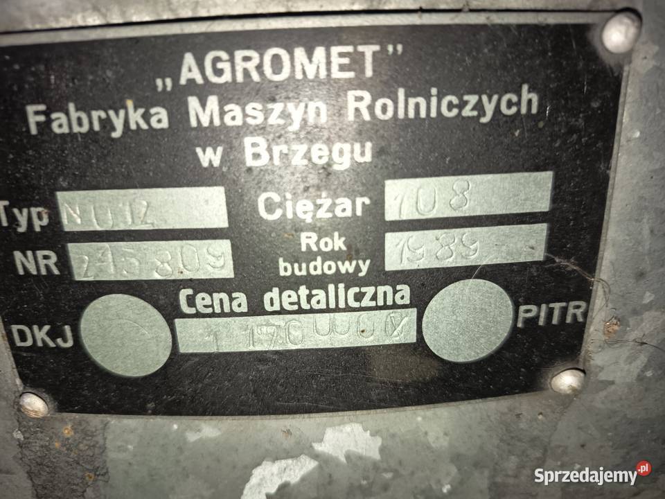 Rozsiewacz lej Czarnocin