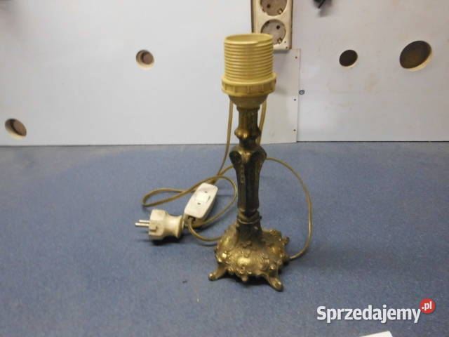 Stara lampa nocna Lampy stołowe i nocne Mieścisko