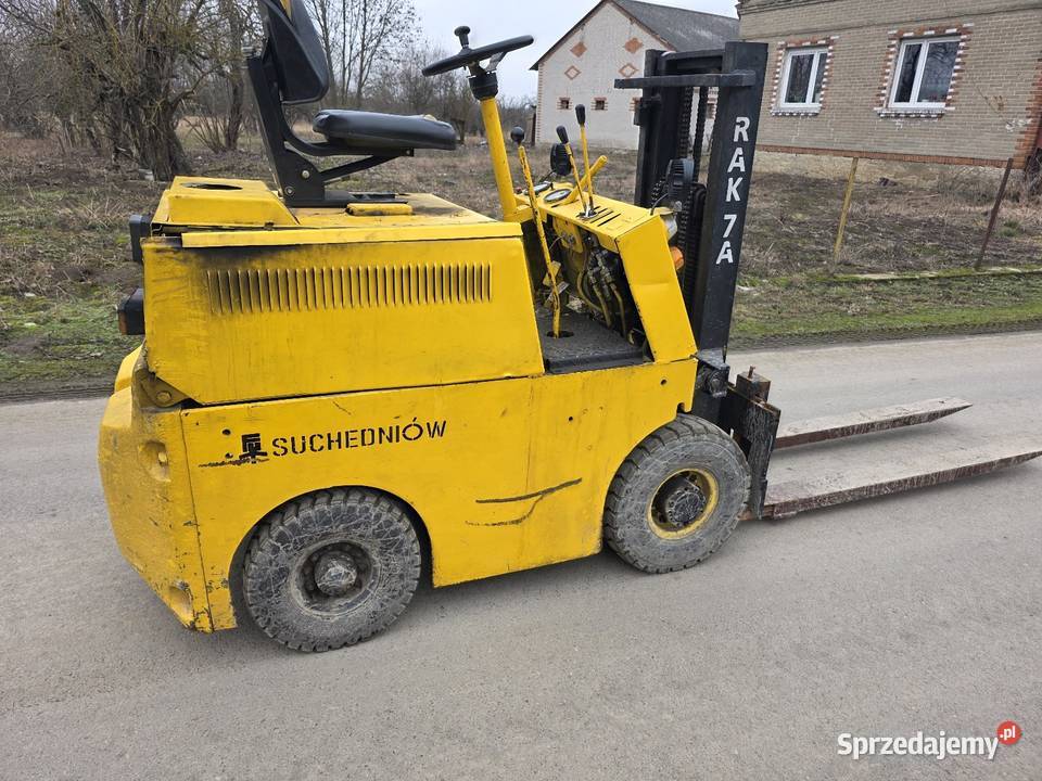 Wózek widłowy rak 7A suchedniów wspomaganie Samborzec