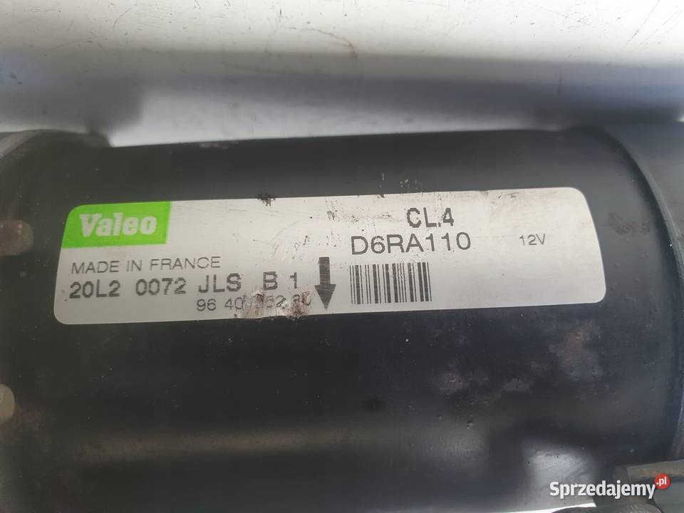 Peugeot 206 16 HDI ROZRUSZNIK 9640825280 valeo Janów