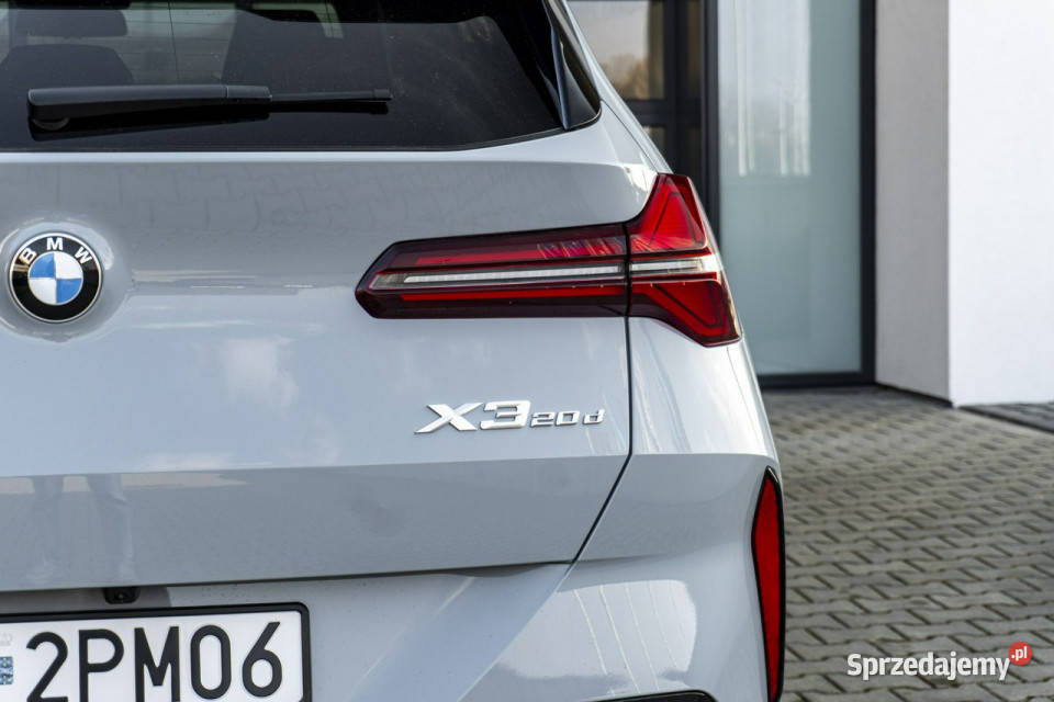BMW X3 NOWE BMW X3 20d xDrive DEMO G45 2024 relingi dachowe Łódź