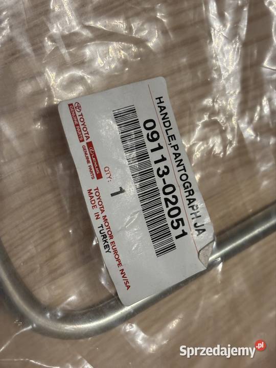 Toyota podnośnik wyposażenie koła zapasowego mazowieckie Warszawa