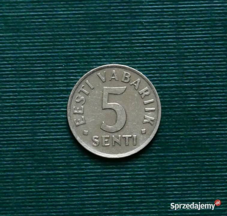ESTONIA 5 senti 1991r Gliwice
