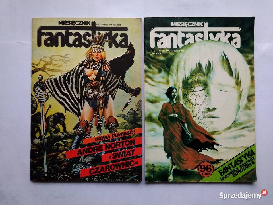 Fantastyka – pojedyncze egzemplarze 6, 11/12 z rocznika 1983
