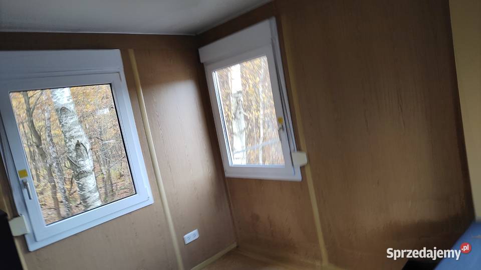 Kontener biurowy 5x9 m 45m2 podwójny ocieplany