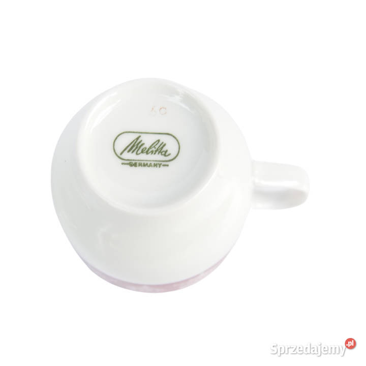 Filiżanka ze spodkiem fason Wien Melitta Niemcy Warszawa