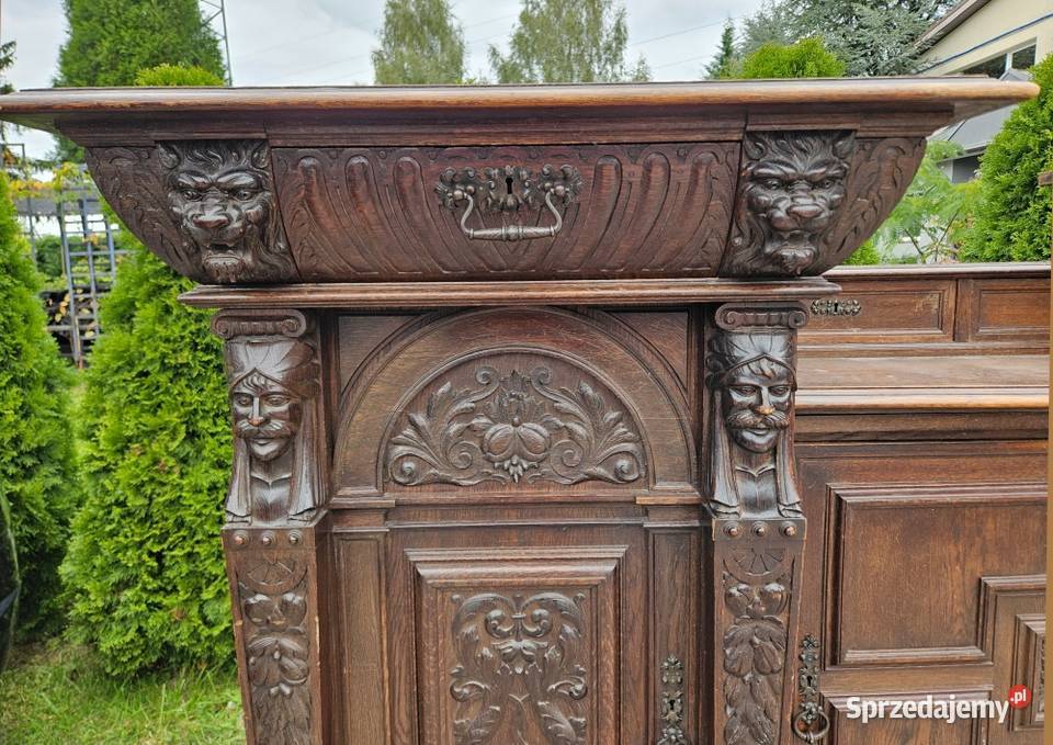 Bufet neorenesansowy 9254 zachodniopomorskie Szczecin