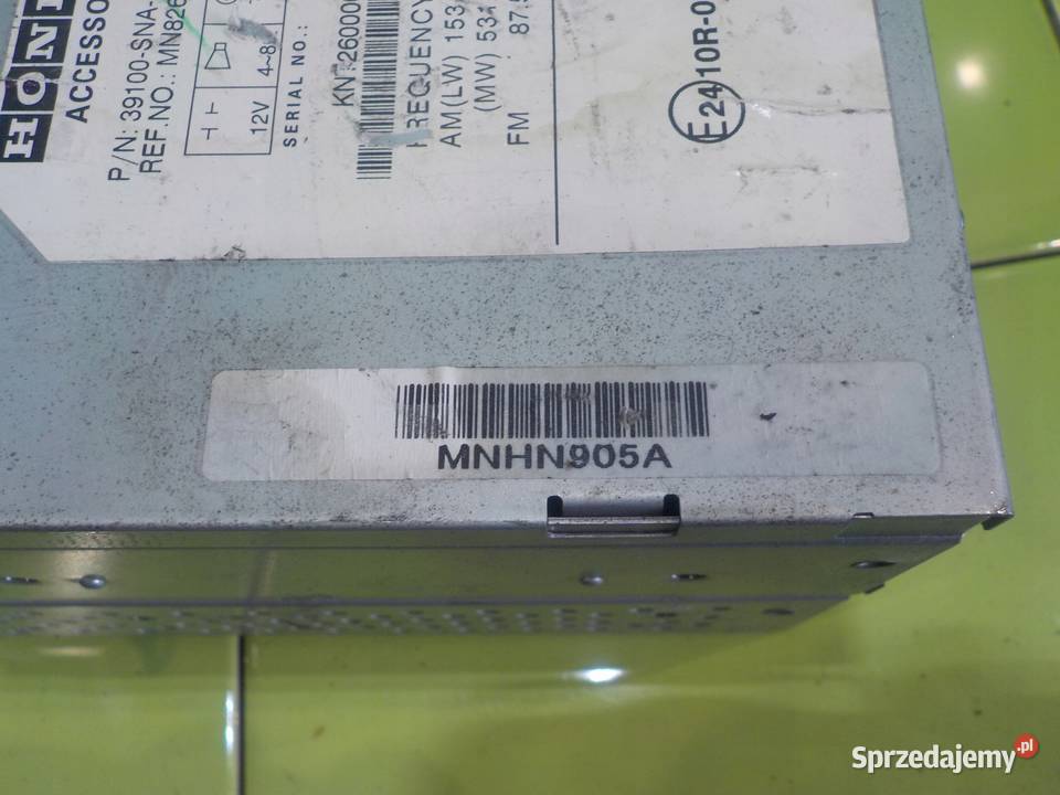 HONDA CIVIC VIII 13 iDSI 10r radio CD