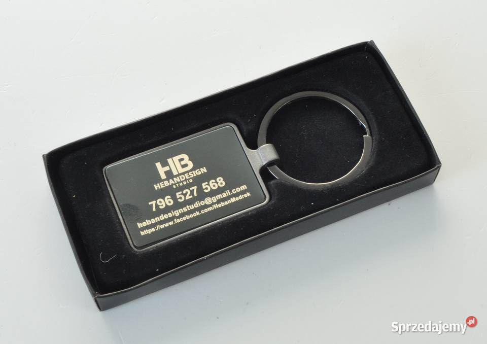 Brelok metalowy jednostronny grawer 100 Akcesoria Leżajsk