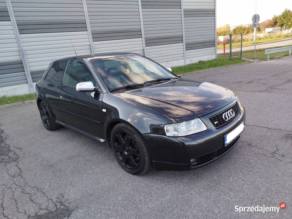 Czarne S3 18 turbo BAM Quattro Benzyna 2002 Świdnik