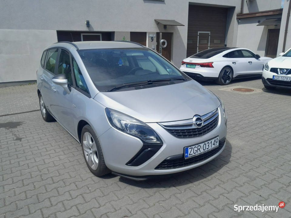 Opel Zafira 14i TURBO 7 osób stan C 2011 4/5 zachodniopomorskie Gryfino
