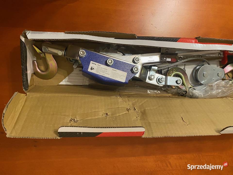 Wyciągarka linowa pozioma 1500 daN 3m YATO Bydgoszcz