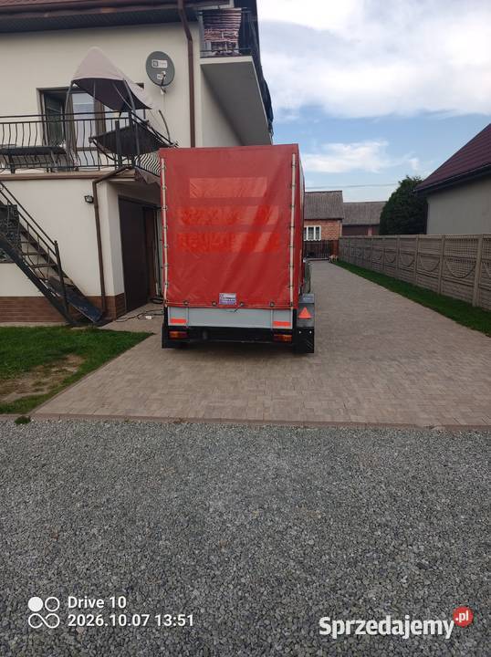 Przyczepka dwuosiowa towarowe sprzedam
