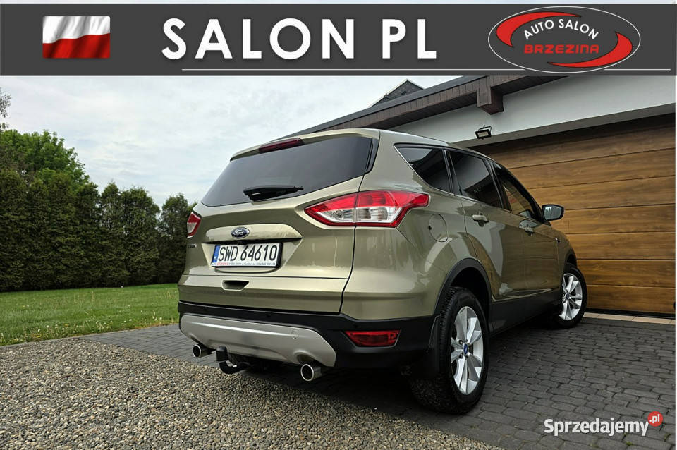 Ford Kuga automat hak panorama dach II 2012 śląskie Rydułtowy