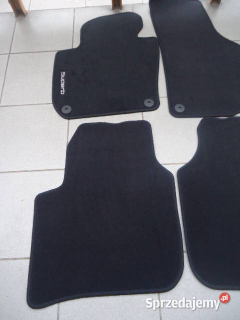 OE SKODA DYWANIKI WELUROWE SKODA SUPERB II 0815 Jaworzno