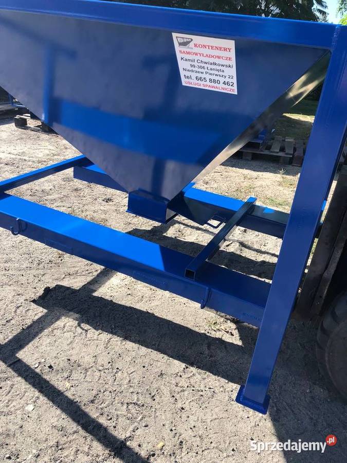 Kosz Zasypowy zasobnik paczkarka Biznes i Przemysł Niedrzew Pierwszy