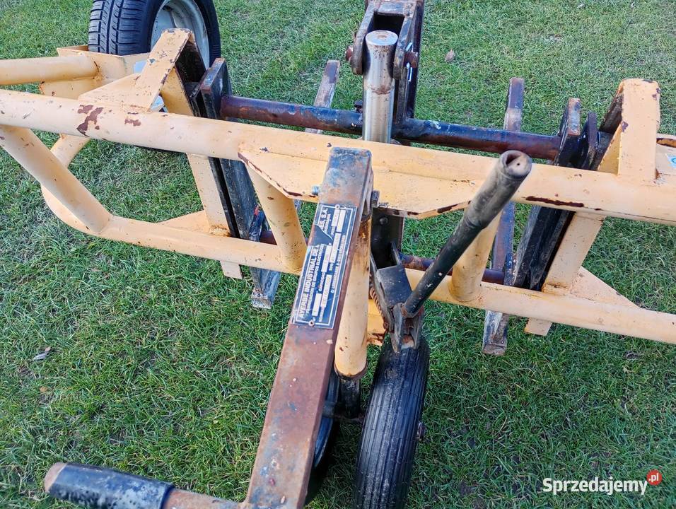 Wózek paleciak na budowę do kostki brukowej itp Zdziarzec