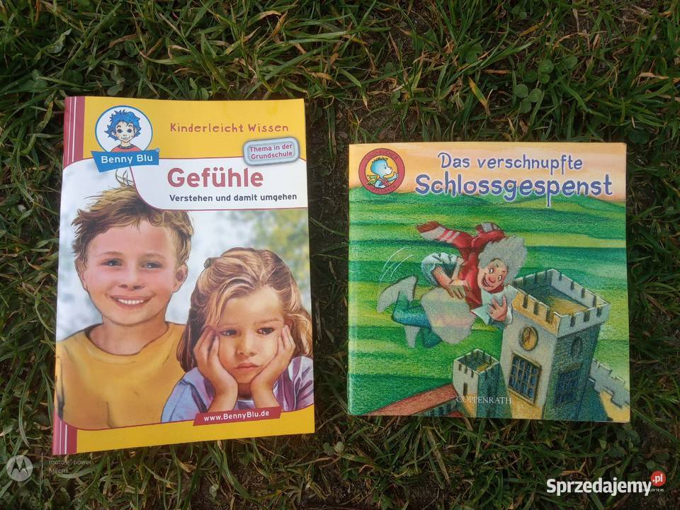 Sprzedam dwie książeczki niemiecku dzieci Bukowno sprzedam
