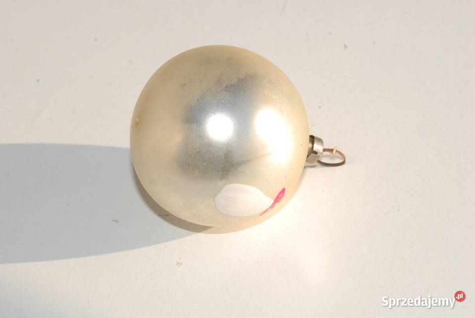 Stara bombka ozdoba muchomory rękodzieło antyk Cieszyn