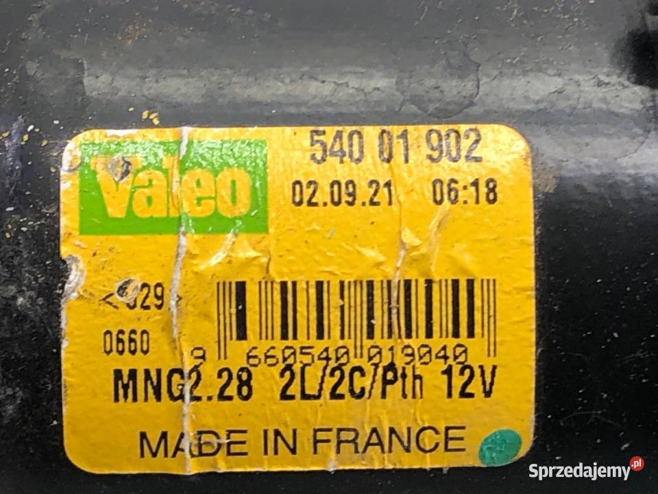 MECHANIZM WYCIERACZEK PRZÓD RENAULT KANGOO II