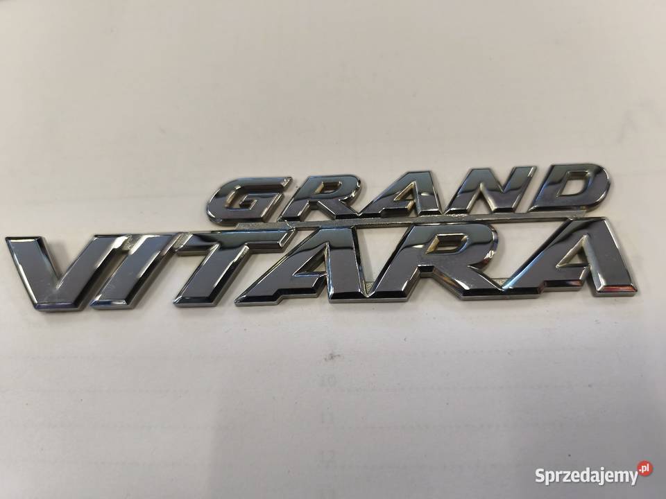 Napis SUZUKI GRAND VITARA Logo Emblemat Znaczek Dębica
