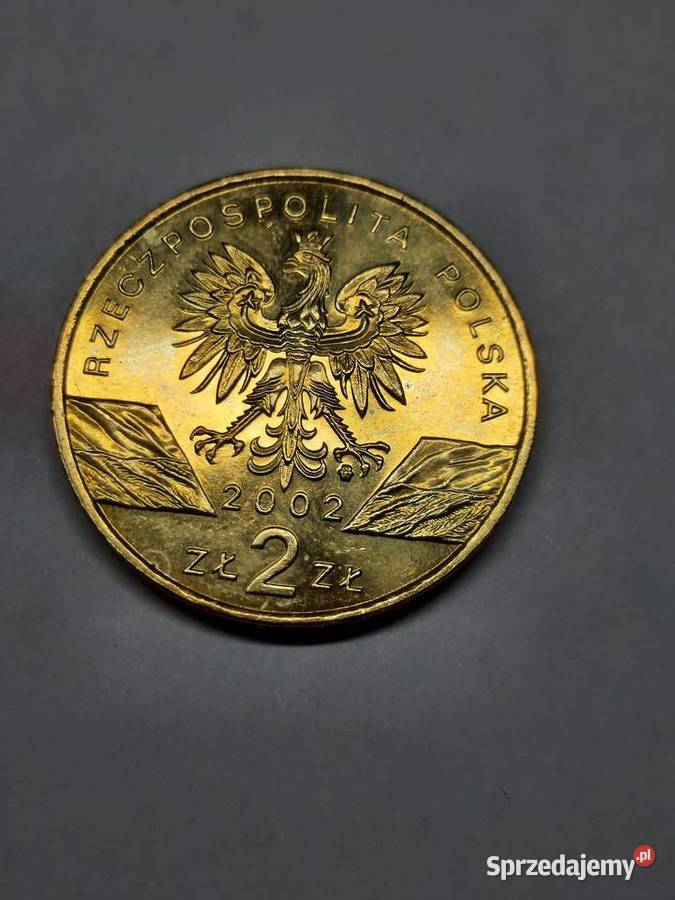 MONETA Polska 2 złote 2002 Żółw błotny 001 Warszawa sprzedam