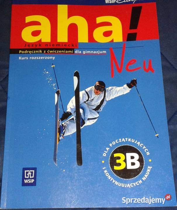 Aha 3B Język niemiecki A Potapowicz K Tkaczyk Rok wydania 2012 sprzedam