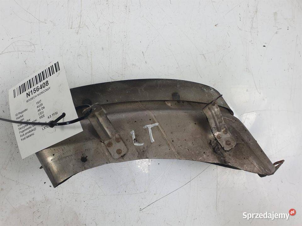 WYDECH KOŃCOWY AUDI A8 D4 4H0253825K kujawsko-pomorskie Lipno sprzedam