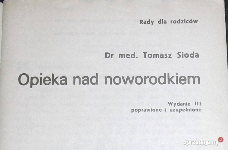 Opieka noworodkiem Tomasz Sioda Chełm