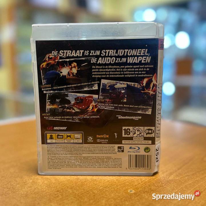 Gra na 3 Vin Diesel Wheelman Elbląg