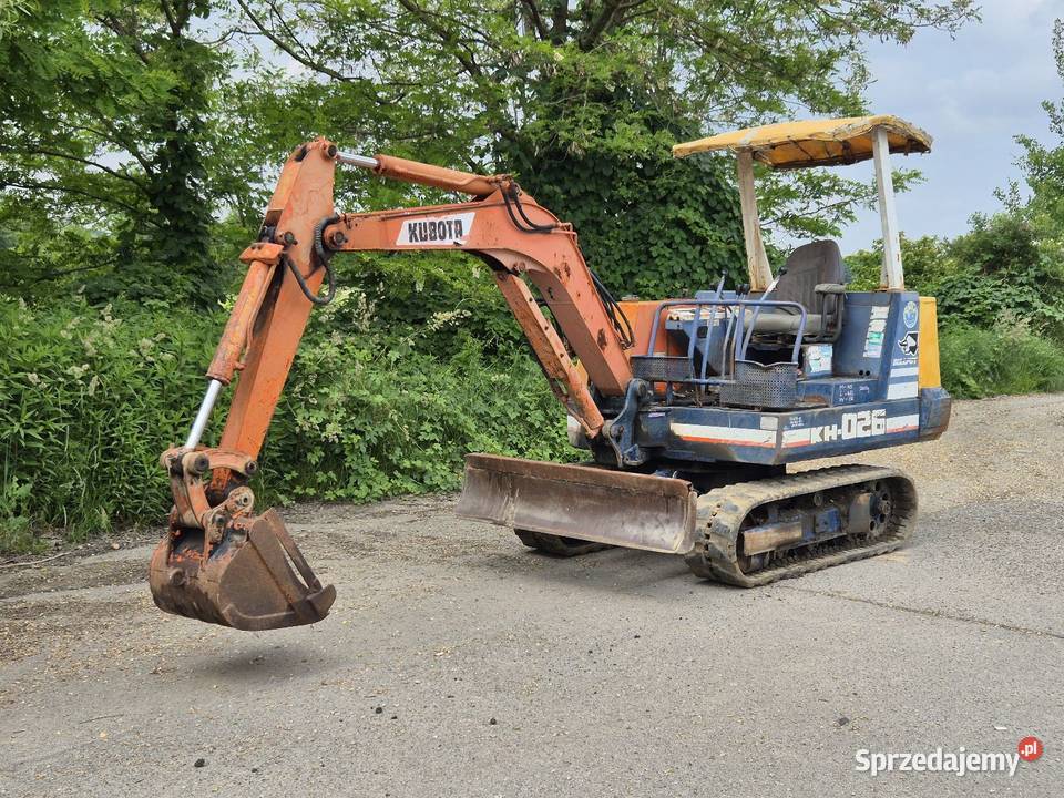 Koparka KUBOTA KH026 DIESEL 26 Małuszyn