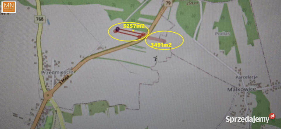 Grunt Koszyce 12142 metry 12142m2 Nieruchomości sprzedam